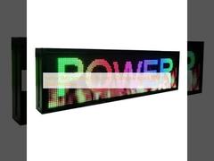 Indoor SMD Scrolling Full Color LED Display Board 30W für Schaufenster