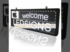 Programmable Car Rear LED Window Display Signs P10 Full Color With WIFI Control