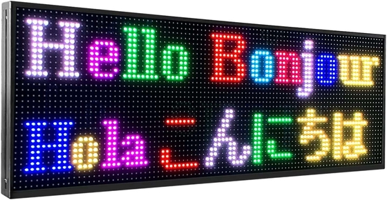 Programmierbare Zeichen im Freien P10 RGB Digital LED farbenreich für Text-Bild