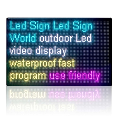 programmierbare Digital LED Zeichen im Freien P8MM RGB 28X43inch farbenreich