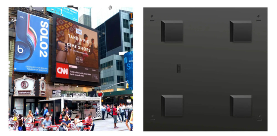 Front Service Screen Outdoor LED, der Modul der Anzeigen-P8RGB 320X320MM annonciert