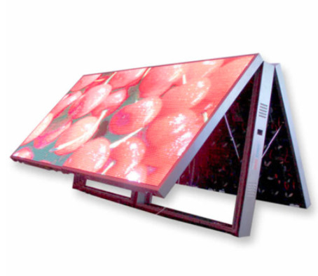 Vertretung P8RGB Front Opening Outdoor LED Schirm-zwei/Simplex