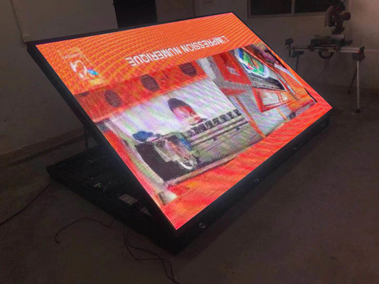 Monument-Zeichen P4RGB LED mit Front Opening Cabinet IP65 wasserdicht