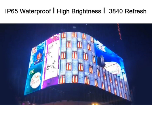 P15.26 Schutzgitter im Freien, transparenter LED Werbungs-Schirm IP65