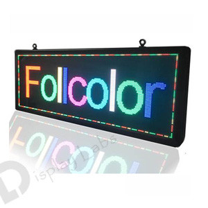 Programmierbare LED-Symbole für das Telefon Programmierbare LED-Symbole 160*320MM Modul LED Scrolling Sign P10 RGB