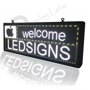 Programmierbare LED-Symbole für das Telefon Programmierbare LED-Symbole 160*320MM Modul LED Scrolling Sign P10 RGB