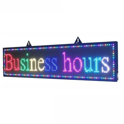 32*128cm unterzeichnet Werbungsled Schirm-Zeichen-Brett PSE programmierbare LED Innen