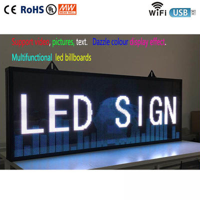 Innen-P5 LED führte Zeichen täfelt das Auto geführte farbenreiche Anschlagbrett der Anzeigen-SMD3535