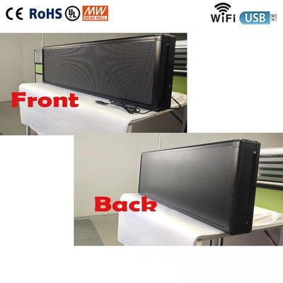 Wifi Effekte RGB 3D Farbheckscheibe-Nachrichtenanzeige LED-Anzeigen-7