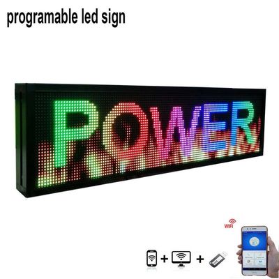 Fenster-Anzeigen-Zeichen P10 P5 RGB farbenreiche LED für Geschäfts-Windows-Werbung