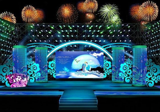 Örtlich festgelegter LED Innenschirm P3 576x576mm mit Videowand Kystar