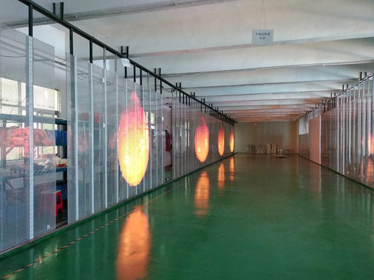 Transparentes Glas-Anzeigensuperdünnes LED-P10.4 für Geschäfts-Fenster