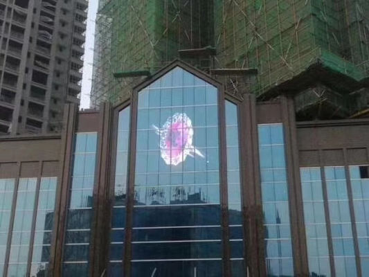 Transparentes Glas-Anzeigensuperdünnes LED-P10.4 für Geschäfts-Fenster