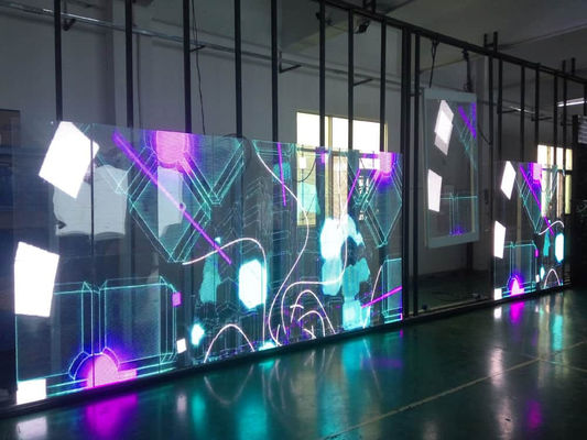 Transparenter Schirm P12 LED, 5000cd sehen durch LED-Schirm