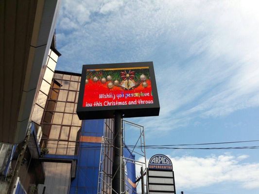Farbenreiches P8 führte Modul, 6500 Nissen Werbung- im FreienBleischirme