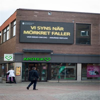 Schirm-Neigung 8mm SMD 3535 der Werbung- im Freienled hohe Ausprüfenhelligkeit