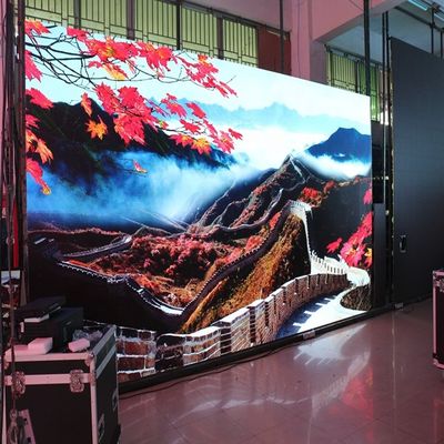 Stadiums-Schirm-Miete 64x64dots LED, Videoplatten-Miete P3.91 P4.81 LED