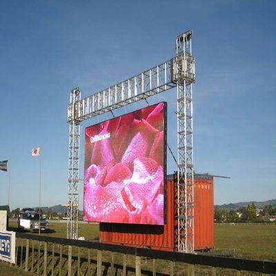65536 Großleinwand-Punkte Miete der im Freien, faltbare geführte Anzeigen-Anschlagtafel