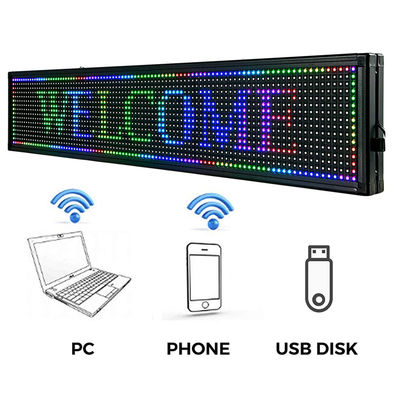 Innen-programmierbares LED Anschlagbrett HD P3 RGB WiFi