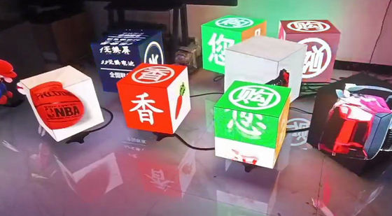 Würfel LED P3 RGB, mit anzuzeigen HUSTEN Zeichen Modul-Digital LED im Freien aus
