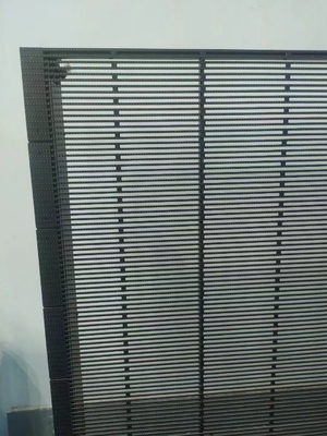 Transparente Anzeige Front Lighting Led See Through-Schirm-P3.91 für Videoshow