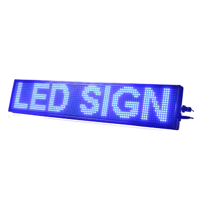 Wasserdichte programmierbare in einer Liste verzeichnende LED Zeichen P10mm im Freien für Werbung