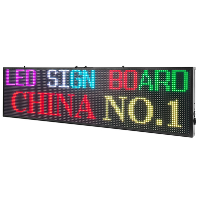 Programmierbare LED digitale Beschilderung im Freien 64x160 P6 RGB punktiert