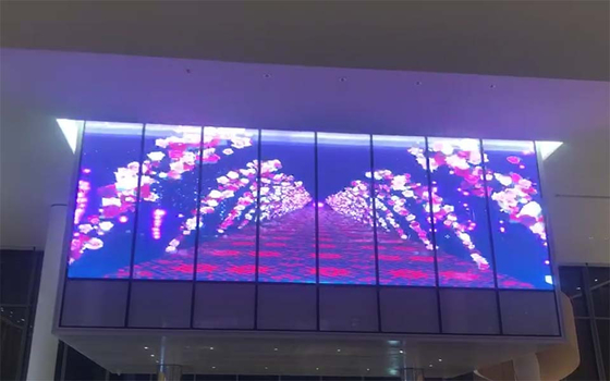 Transparente 240V sehen durch LED-Platte 12m für Werbekampagnen