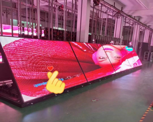 Werbung- im Freienschirm Eisen cabient Front Access LED-Anzeigen-P8 RGB