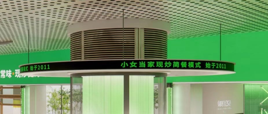 Weicher Schirm der Modul-Kurven-LED, fertigte SDK-LED-Anzeige für Restaurant-Dekoration besonders an