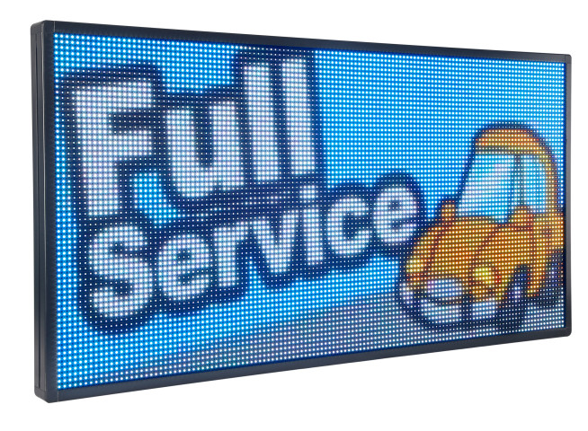 1R1G1B LED Werbebildschirm Außenwasserdicht für Café / Restaurant