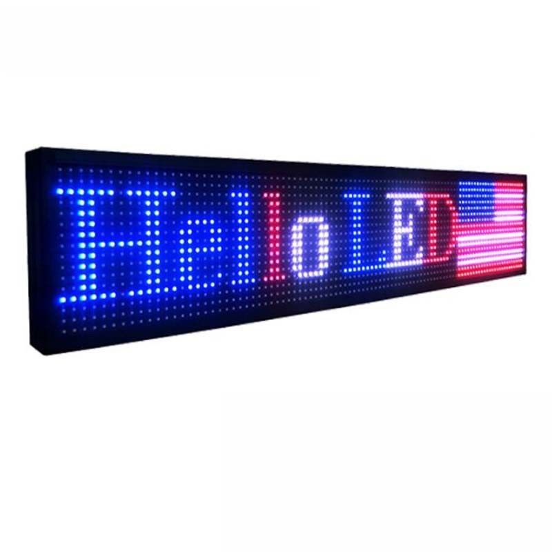 P10 Fenster-Anzeige der hohen Auflösung LED unterzeichnet 16*192cm für Speicher-Einkaufszentrum-Förderung