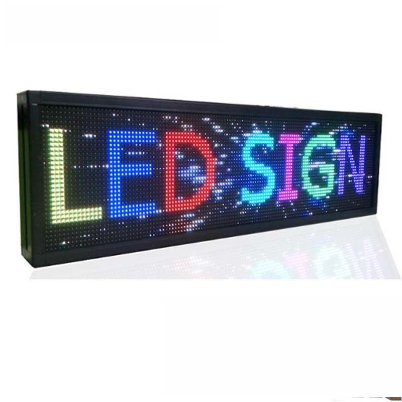 32*384cm LED Fenster-Anzeigen-Zeichen-Bretter im Freien RGB farbenreich