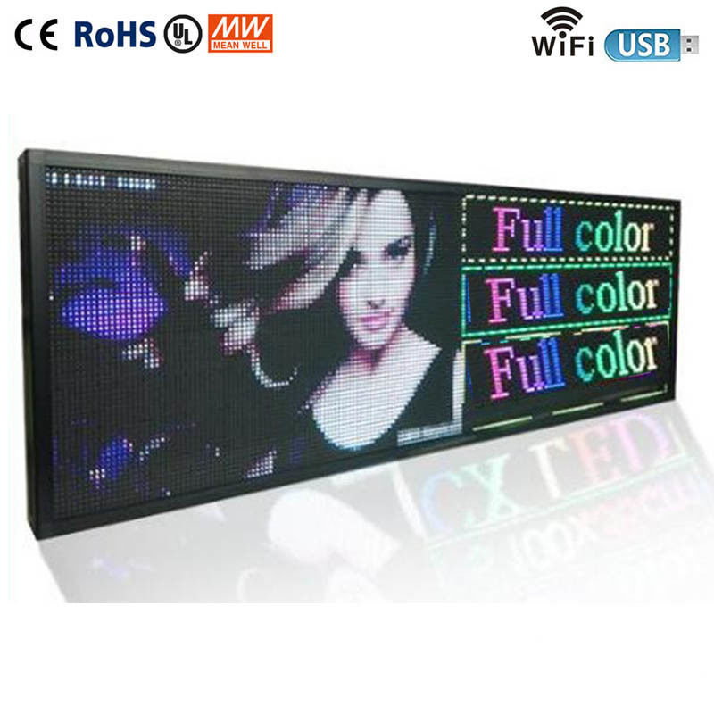Zeichen P5 LED im Freien für Geschäft, Werbeschilder RGB Digital im Freien