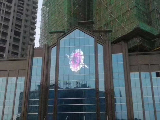 Transparentes Glas-Anzeigensuperdünnes LED-P10.4 für Geschäfts-Fenster