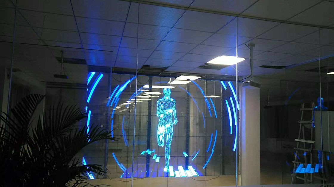 8000 Punkte SMD2121 transparente geführte Fenster-Anzeige für errichtende Dekoration