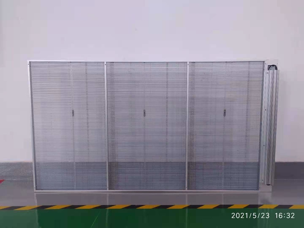 Beleuchtender P3.91-7.8 transparenter LED Seitenschirm mit hoher Helligkeit sehen durch geführt für Glaseingang